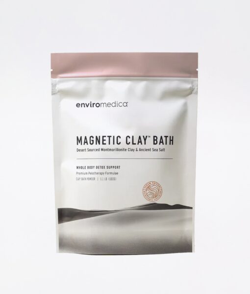 Enviromedica #1 Magnetic Clay Bath - an effective, therapeutic and mineral-rich detoxification in the comfort of your home.