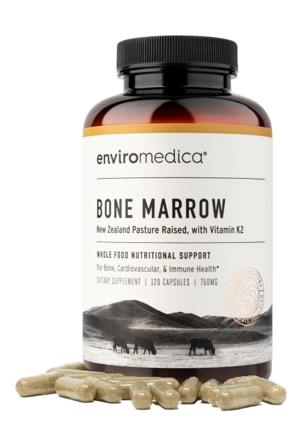 Enviromedica Pastured Bone Marrow is a nutritional powerhouse playing a fundamental role in supporting whole body nutrition, including bone, connective tissue, immune and cellular health.