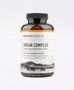 Enviromedica Pastured Organ Complex is a nutritional powerhouse playing a fundamental role in supporting all body systems, including healthy skin, eyes, metabolism, immune function, liver and mental health.