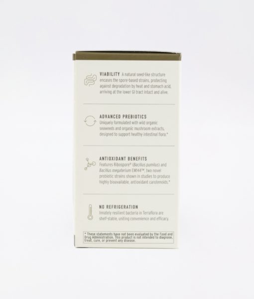 Enviromedica Terraflora Daily Care formulated with a combination of spore form probiotics, and advanced, food-based, ancient prebiotics designed for robust support of gastrointestinal (microbiome) and immune health.