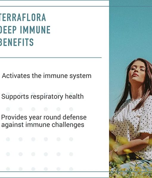 Enviromedica Terraflora Deep Immune formulated with a combination of spore form probiotics, and advanced, food-based, ancient prebiotics designed for robust support of gastrointestinal (microbiome) and immune health.