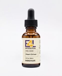 Heart Driver (ED-6) Infoceutical - bioenergetic remedy for naturally restoring healthy mind body patterns, by removing energy blockages and correcting information distortions in the body field.