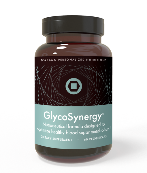 GlycoSynergy - increases overall metabolism, balances blood sugar, improves mitochondrial energy production and aids in weight loss.