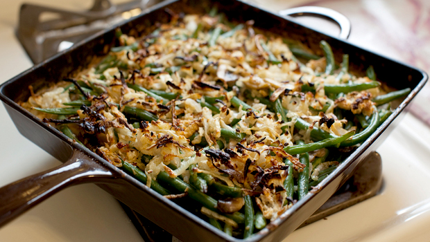 Green Bean Cassarole - bioenergetic cooking recipe.