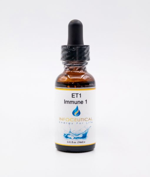 NES Immunity 1 Terrain (ET-1) Infoceutical - bioenergetic remedy for naturally restoring healthy mind body patterns, by removing energy blockages and correcting information distortions in the body field.