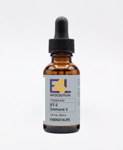 Immunity 2 Terrain (ET-2) Infoceutical - bioenergetic remedy for naturally restoring healthy mind body patterns, by removing energy blockages and correcting information distortions in the body field.