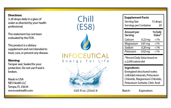 It's time for an upgrade - new labels for NES Infoceuticals.