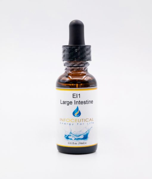 NES Large Intestine/Neurosensory Integrator (EI-1) Infoceutical - bioenergetic remedy for naturally restoring healthy mind body patterns, by removing energy blockages and correcting information distortions in the body field.
