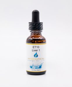 NES Liver 1 Terrain (ET-10) Infoceutical - bioenergetic remedy for naturally restoring healthy mind body patterns, by removing energy blockages and correcting information distortions in the body field.