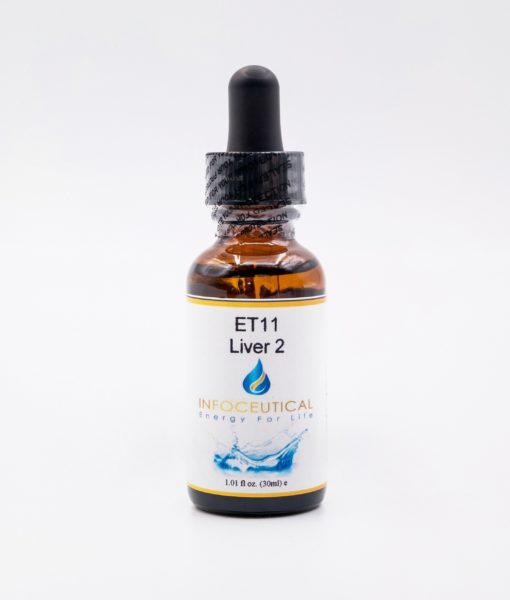 NES Liver 2 Terrain (ET-11) Infoceutical - bioenergetic remedy for naturally restoring healthy mind body patterns, by removing energy blockages and correcting information distortions in the body field.