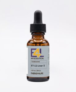 Liver 3 Terrain (ET-12) Infoceutical - bioenergetic remedy for naturally restoring healthy mind body patterns, by removing energy blockages and correcting information distortions in the body field.