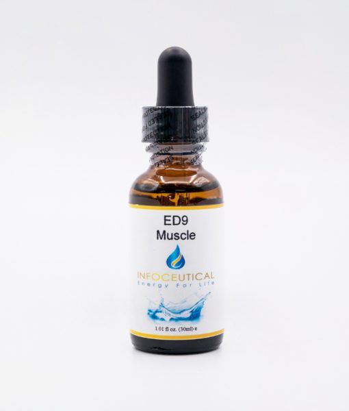 NES Muscle Driver (ED-9) Infoceutical - bioenergetic remedy for naturally restoring healthy mind body patterns, by removing energy blockages and correcting information distortions in the body field.