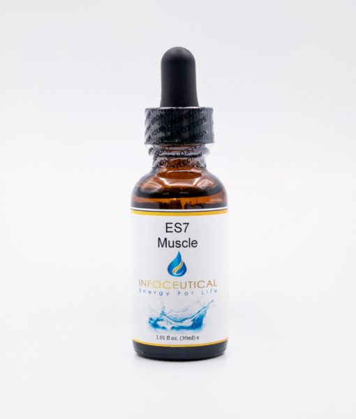 NES Muscle Enzyme Star (ES-7) Infoceutical - bioenergetic remedy for naturally restoring healthy mind body patterns, by removing energy blockages and correcting information distortions in the body field.