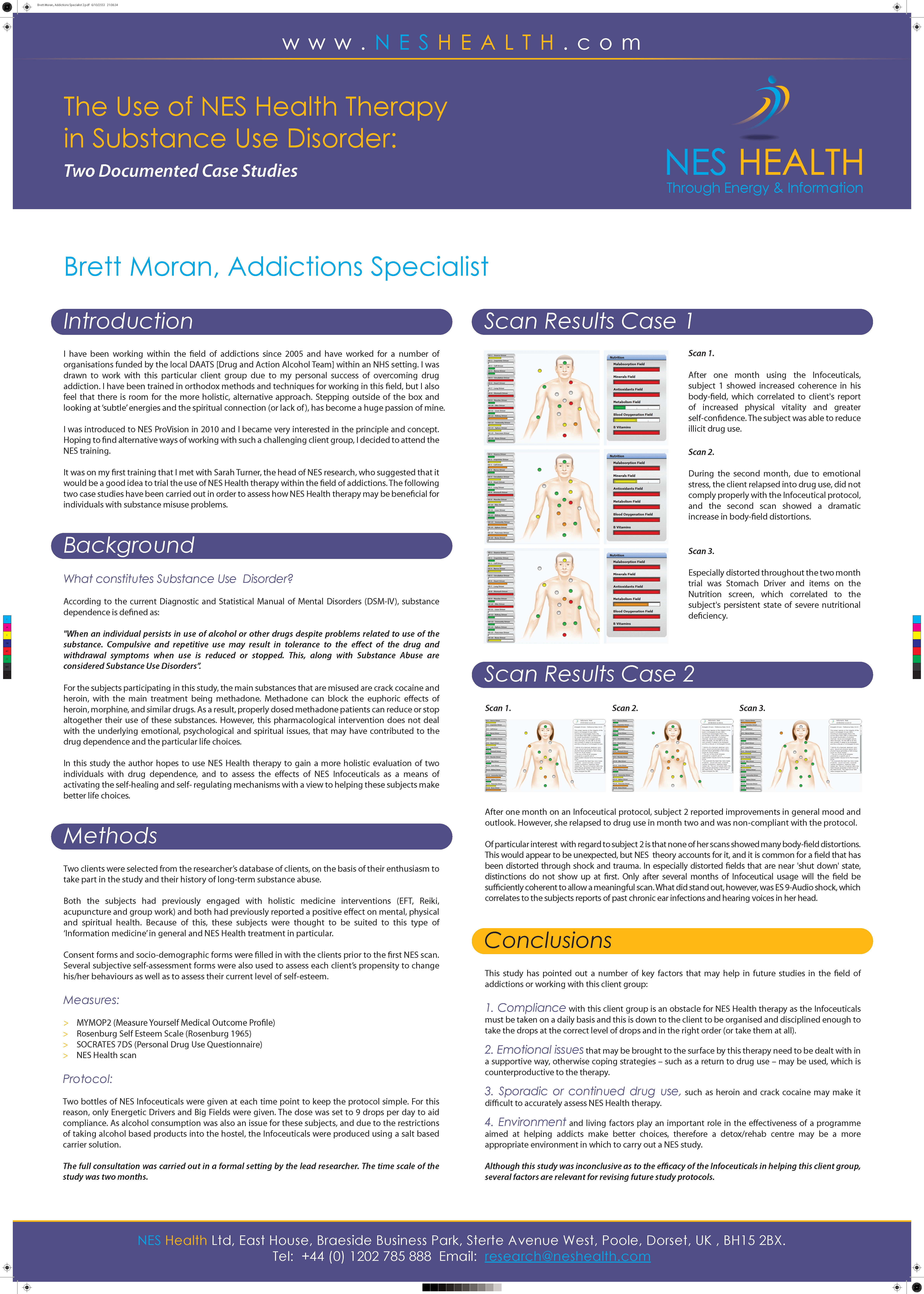 NES Health substance use disorder study.