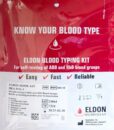 Original Home Blood Typing Kit - safe and easy to use, discover your blood type at home in under 10 minutes.