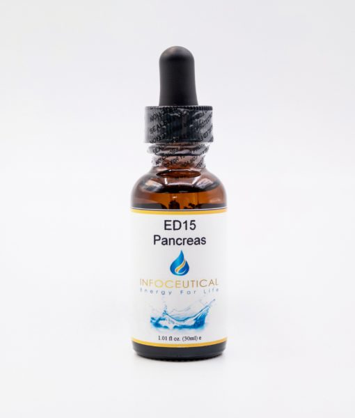 NES Pancreas Driver (ED-15) Infoceutical - bioenergetic remedy for naturally restoring healthy mind body patterns, by removing energy blockages and correcting information distortions in the body field.
