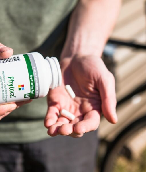 Phytocal - Multimineral (Blood Type AB) - personalized multimineral supplement with highly bioavailable seaweed calcium to support healthy bones and improve calcium digestion and assimilation in Blood Type ABs.