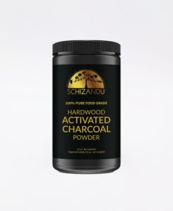 Schizandu Hardwood Activated Charcoal Powder for detox support, cleansing and gut health.