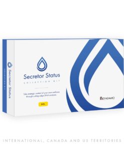 Secretor Status Collection Kit - International (Non-US) Only - take strategic control of your own wellness through cutting-edge DNA analysis.