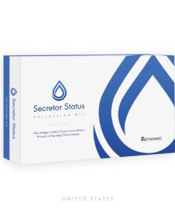 Secretor Status Collection Kit - US Only - take strategic control of your own wellness through cutting-edge DNA analysis.