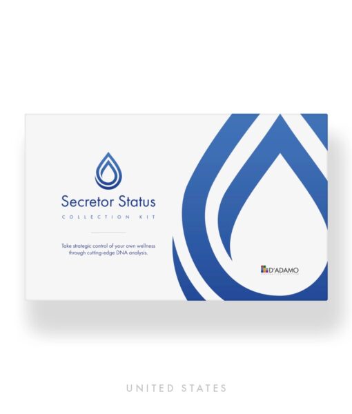 Secretor Status Collection Kit - US Only - take strategic control of your own wellness through cutting-edge DNA analysis.