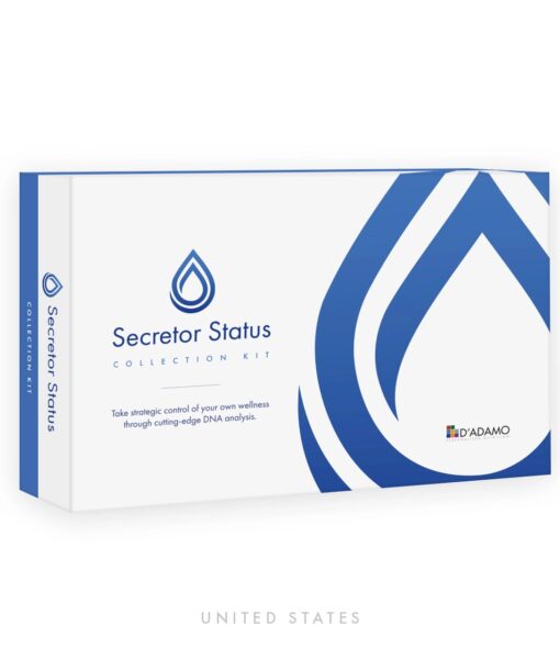 Secretor Status Collection Kit - US Only - take strategic control of your own wellness through cutting-edge DNA analysis.