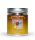 Sip Right 4 Your Type Tea (Blood Type B) - premium loose tea crafted to harmonize with the biological needs of Blood Type Bs. Synergistically combines the health benefits of green tea with those of peppermint and eleuthero.