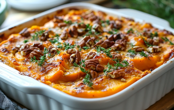 Spleen Meridian Nourishment With Sweet Potato Casserole