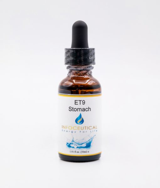 NES Stomach Terrain (ET-9) Infoceutical - bioenergetic remedy for naturally restoring healthy mind body patterns, by removing energy blockages and correcting information distortions in the body field.