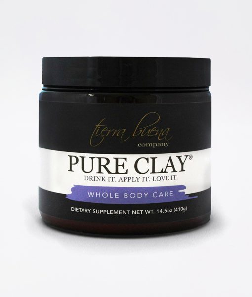 Tierra Buena Pure Clay #1 premium food grade edible clay for effective detox support.