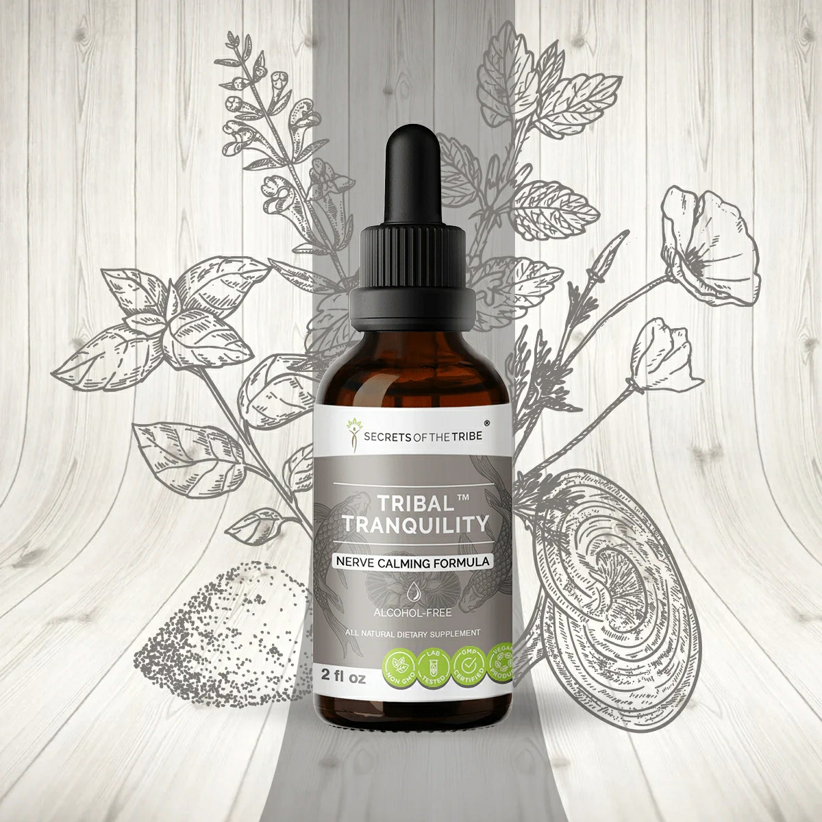 Tribal-Tranquility-Tincture-2oz Tribal-Tranquility-Tincture-2oz