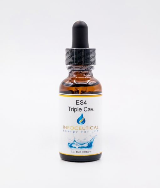 NES Triple Cavity Star (ES-4) Infoceutical - bioenergetic remedy for naturally restoring healthy mind body patterns, by removing energy blockages and correcting information distortions in the body field.