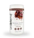 Uniblend Protein Powder – Cocoa - a one-stop Right for All Types protein. Unsweetened, Gluten Free and Non-GMO.