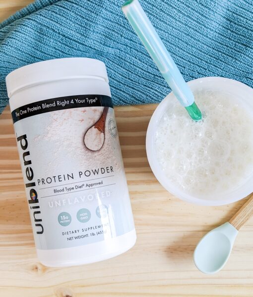 Uniblend Protein Powder – Unflavored - a one-stop Right for All Types protein. Unsweetened, Gluten Free and Non-GMO.