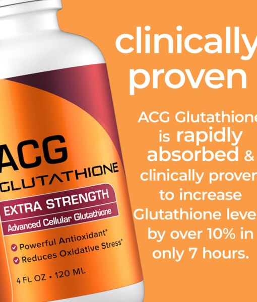 ACG Glutathione Extra Strength - #1 advanced cellular glutathione for promoting the body’s ability to neutralize free radicals and reduce oxidative stress; the foundation of overall health and wellbeing.