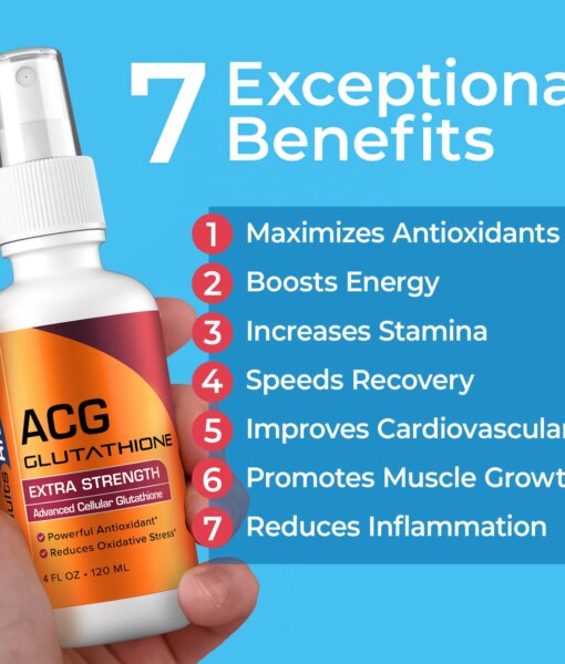 ACG Glutathione Extra Strength - #1 advanced cellular glutathione for promoting the body’s ability to neutralize free radicals and reduce oxidative stress; the foundation of overall health and wellbeing.