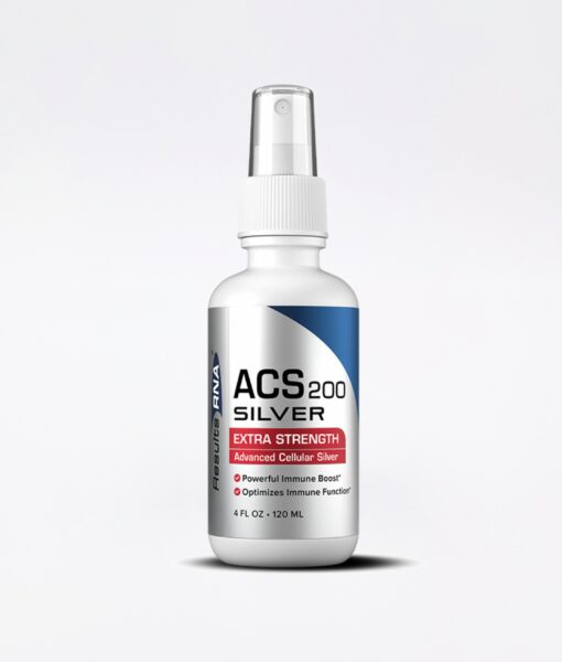 ACS 200 Silver Extra Strength 4oz - #1 advanced cellular silver promoting healthy immune system and natural inflammatory support.