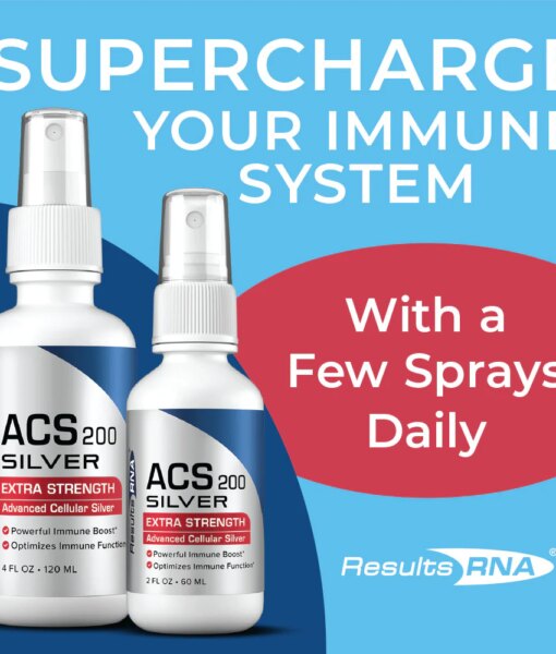 ACS 200 Silver Extra Strength - #1 advanced cellular silver promoting healthy immune system and natural inflammatory support.