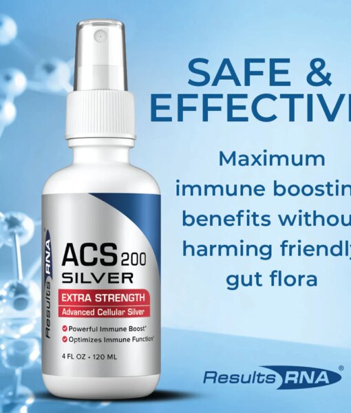 ACS 200 Silver Extra Strength - #1 advanced cellular silver promoting healthy immune system and natural inflammatory support.