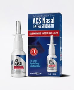 ACS 200 Extra Strength 1oz Nasal Spray - #1 for clearing passages and providing powerful immune system support, helping with sinus-, congestion- and allergy/flu cold reliefy, so you can breathe deep, day & night.