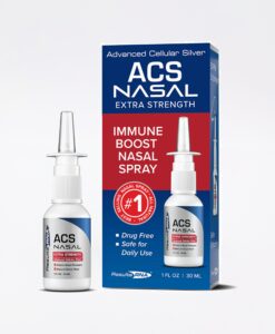 ACS 200 Extra Strength 1oz Nasal Spray - #1 for clearing passages and providing powerful immune system support, helping with sinus-, congestion- and allergy/flu cold reliefy, so you can breathe deep, day & night.