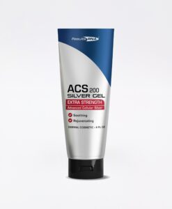 ACS 200 Silver-Glutathione Gel Extra Strength 8oz - #1 advanced cellular silver & advanced cellular glutathione for effective healing, that provides soothing and rejuvenating topical relief without harmful chemicals or side effects.