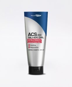 ACS 200 Silver-Glutathione Gel Extra Strength 8oz - #1 advanced cellular silver & advanced cellular glutathione for effective healing, that provides soothing and rejuvenating topical relief without harmful chemicals or side effects.