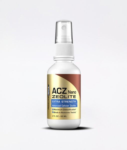 ACZ Nano Zeolite Extra Strength 2oz - #1 daily support for the body’s natural detoxification process by selectively and irreversibly binding and removing toxic heavy metals, chemical toxins and free radicals, and thereby promoting natural detoxification and immune system support.