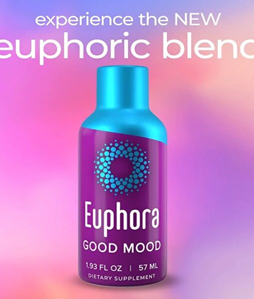 Euphoria - is a revolutionary mood boosting liquid formula, rapidly replacing anxiety with a pleasant rush of natural euphoria.