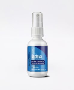 Resteva Sleep 2oz - provides rapid absorption, promoting deeper and more restful sleep without the side effects associated with most sleep formulas.