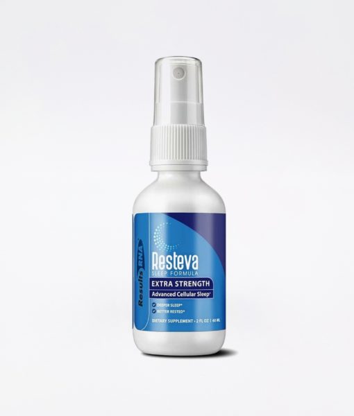 Resteva Sleep 2oz - provides rapid absorption, promoting deeper and more restful sleep without the side effects associated with most sleep formulas.